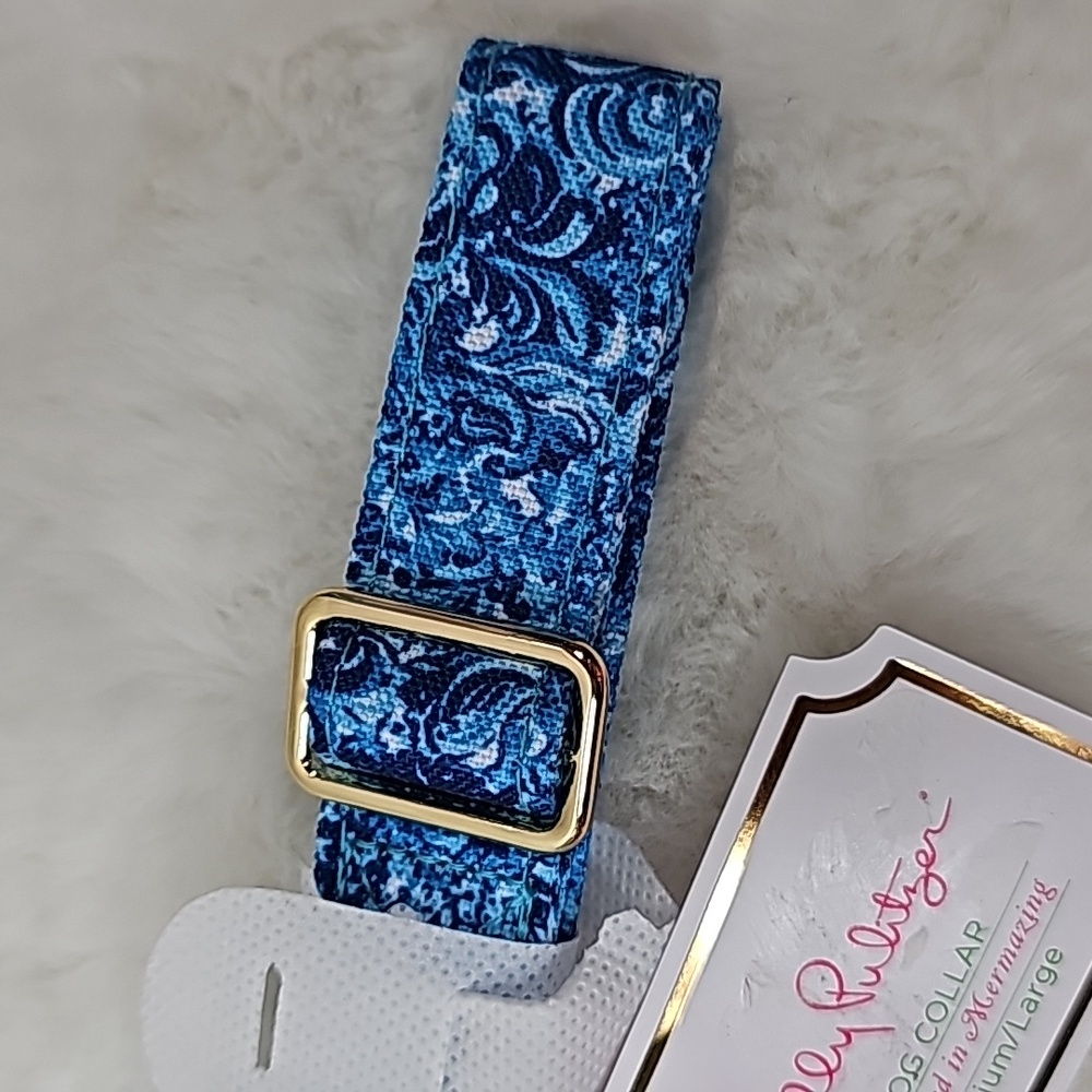 Lilly Pulitzer Dog Lead Mermazing Medium/Large - Picture 3 of 4